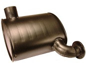 UF31747   Underhood Muffler---Replaces 82008337